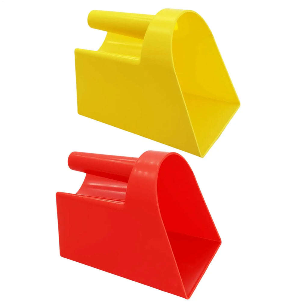 Plastic Feed Scoop Thickened Flat Bottom Food Shovel For Sheep Farming Utility Feed Scoop Poultry Durable Livestock Feeding Tool Zpaxo