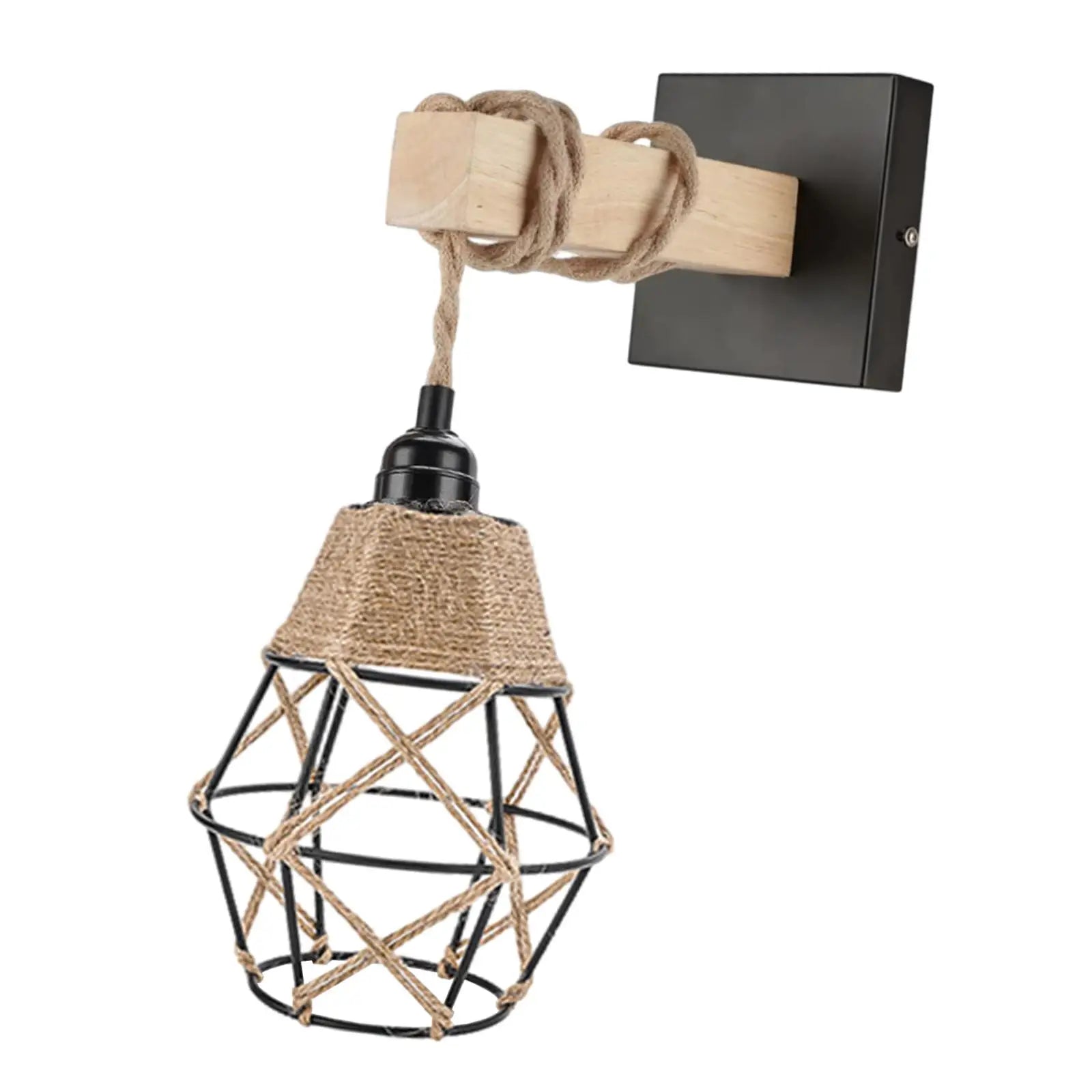Wall Sconce Wall Mount Lamp Retro Farmhouse Decorative Pendant Light for Hallway Reading Kitchen Restaurant Decoration Zpaxo Default Title