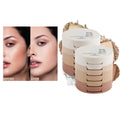 Concealer Contouring Powder, 5 Color 5 Decked Powder Tower, Brightening Skin Tone,Oil Control Makeup Loose Powder Setting Powder Zpaxo 2 pcs