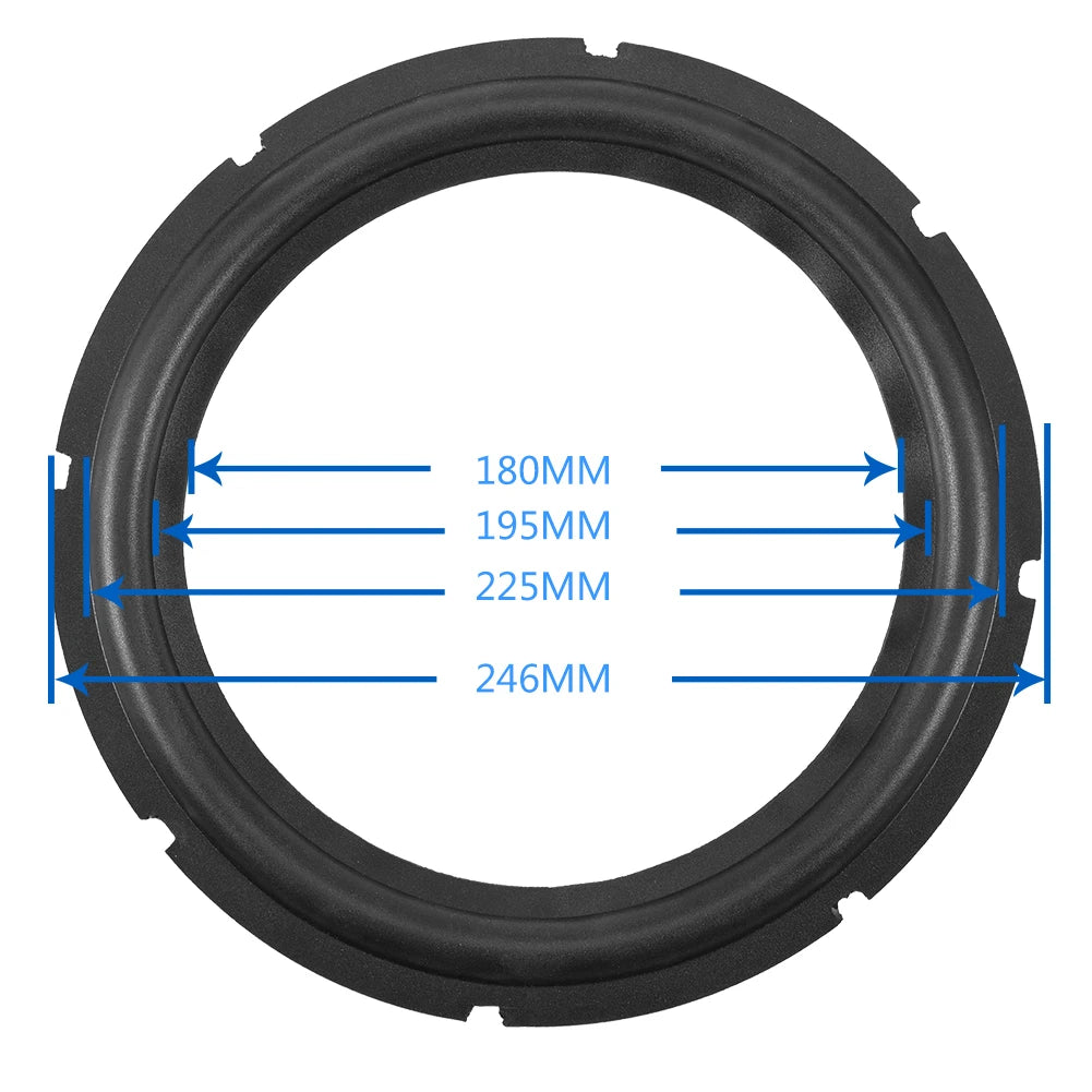 Speaker Repair Parts Surround Loudspeaker Rubber Woofer