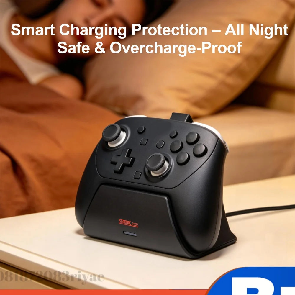 Controller Charger Stand Compatible Switch 2 Charging Dock Base W LED