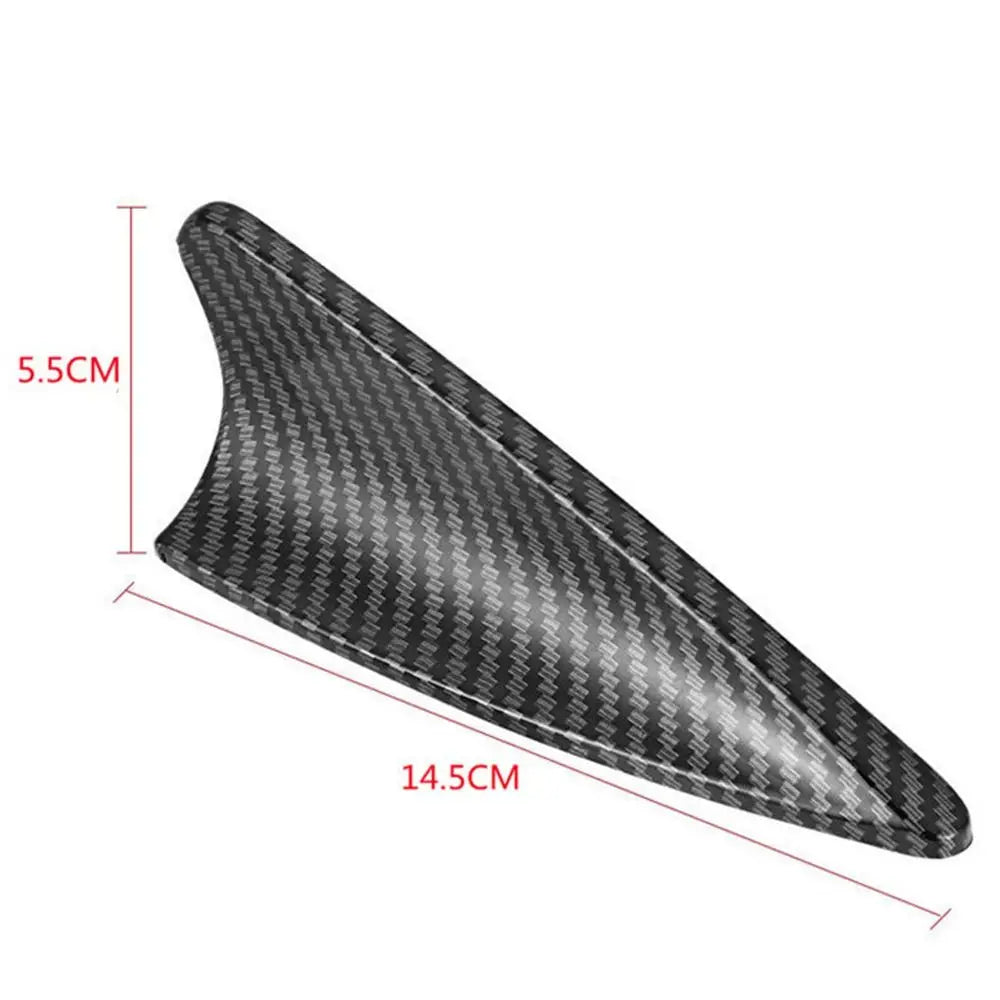 Adapter FM Signal Amplifier Roof Mount Aerial Antenna Cover Shark Fin Zpaxo
