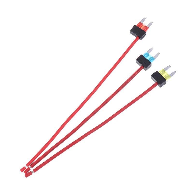 1PC Car Fuse Holder Add-a-circuit TAP Adapter Mini ATM APM Blade MINI Simple Safety Device 12V 10A 15A 20A Zpaxo