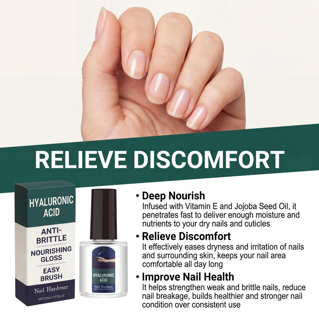 Plant-Based Nail Hardener & Strengthener Drops | 11ml Nail Treatment Drops Zpaxo