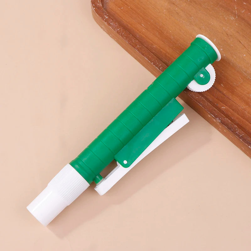 Pipette Aid Fast Release Pipette Pump Manual Pipettor Pump Use With Graduated Transfer Pipette VOL.2 Ml/10ml/25ml Zpaxo Green 10ml Green