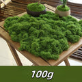 Artificial moss filaments moss lawn people fake moss do not fade DIY scene layout Zpaxo 100g