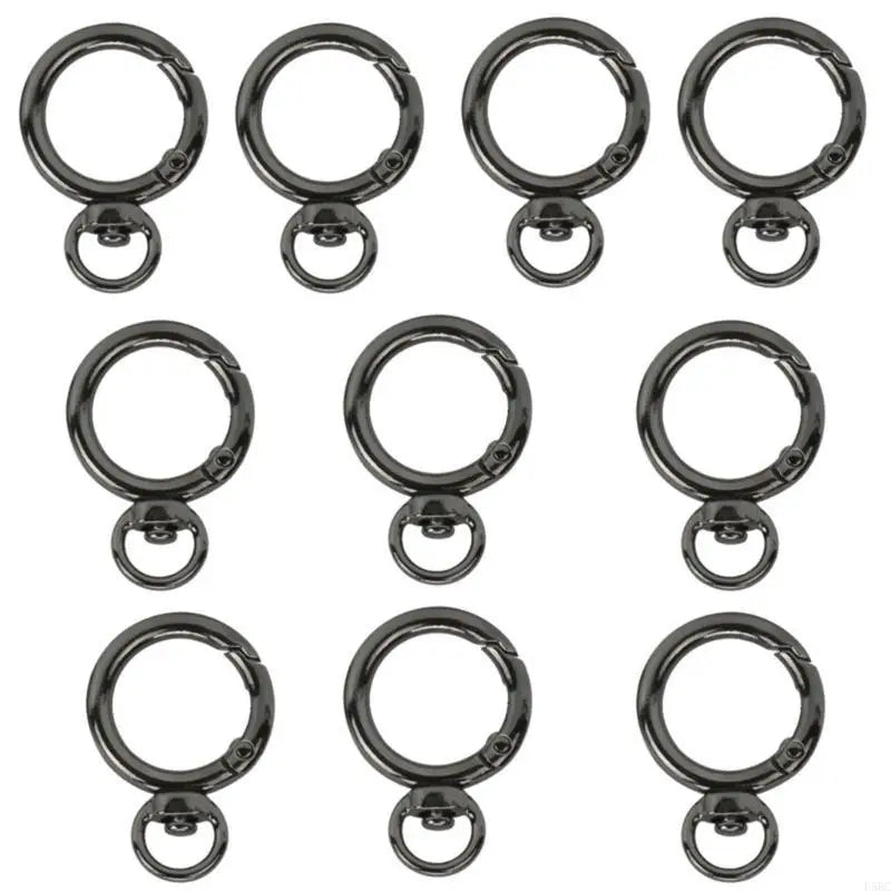 Small Carabiner Hook Metal Spring Clip Keychain Handbag Strap Jewelry