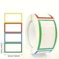 1 Roll 250Pcs Colorful Blank Handwritten Name Stickers Labels Children School Teacher Offer Stationery Sticker Water Bottle Desk Zpaxo 1 roll
