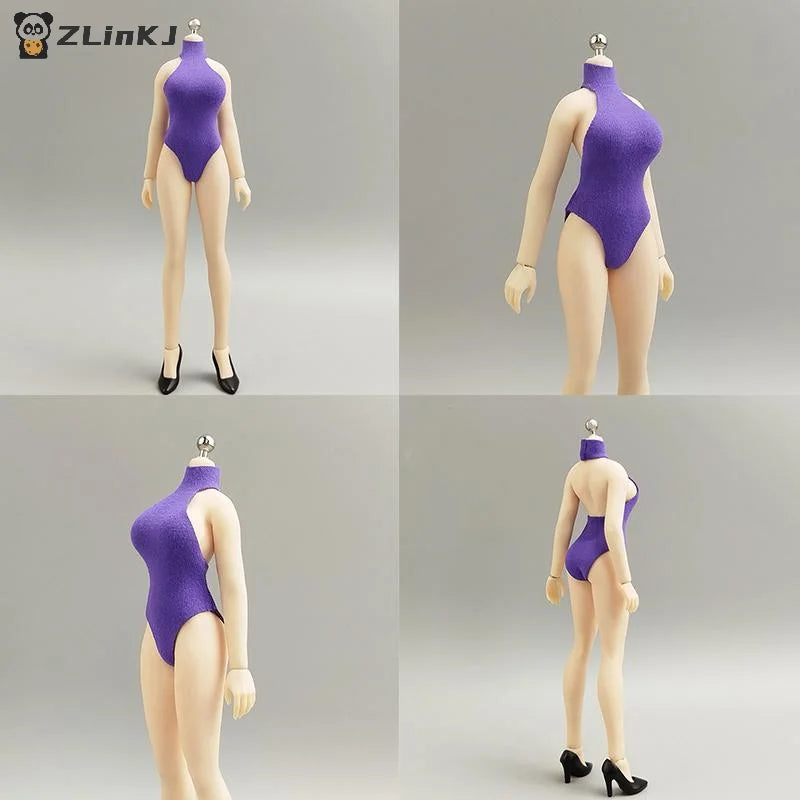 1 6 Scale Neck Swimsuit Outfit Female Soldier Action Figure Body Mini Zpaxo