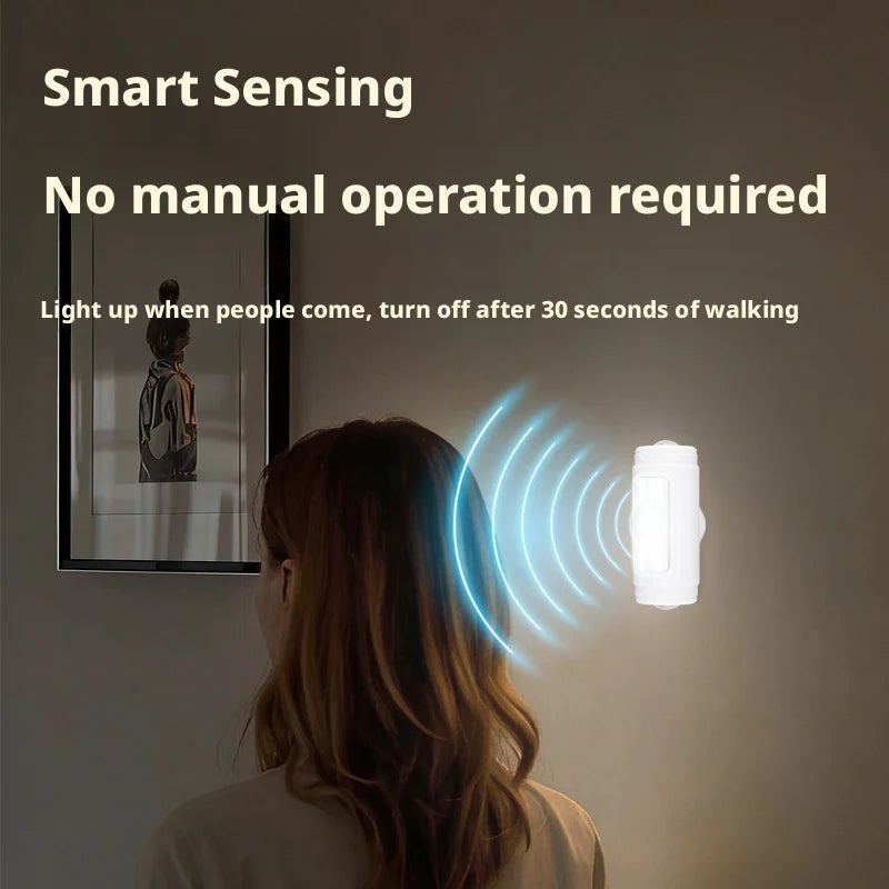 ESMARTER Mini Magnetic Night Light – Portable Atmosphere Lamp