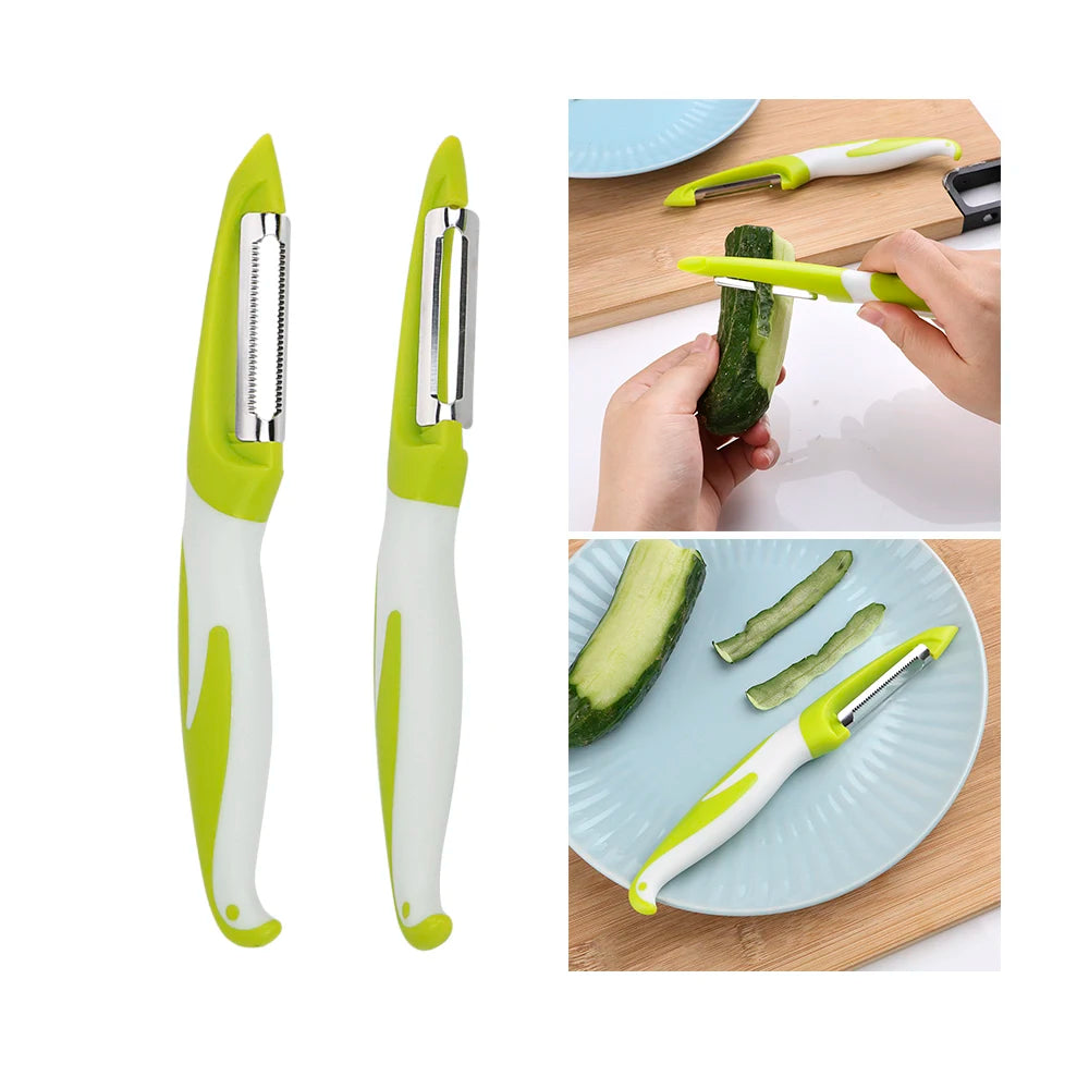 Vegetable Peeler Knife Stainless Steel Zester Carrot Potato Fruit