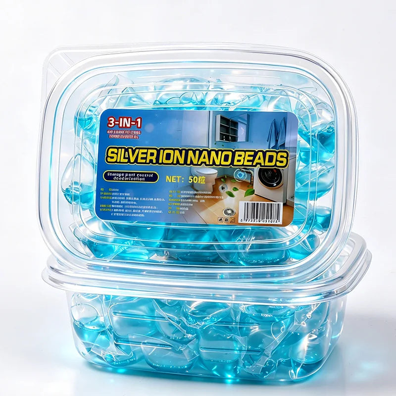Multi purpose cleaning beads, floor cleaning, washing machine cleaning, dirt removal, beads indoor cleaning, fragrance beads Zpaxo 30pcs