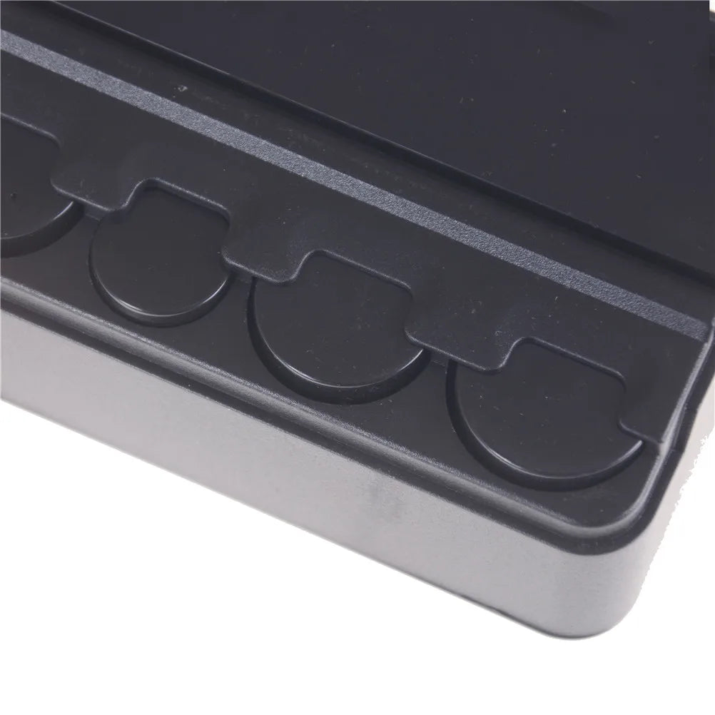 Plastic Coin Collection Purse Wallet Organizer Holder Mini Euro
