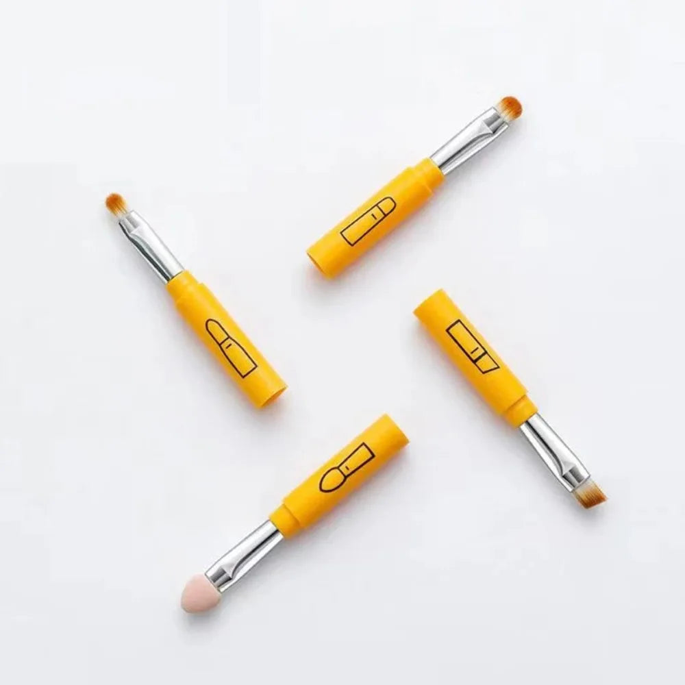 Professional 1 Makeup Brush Portable Plastic Handle Eyeshadow Lip Zpaxo