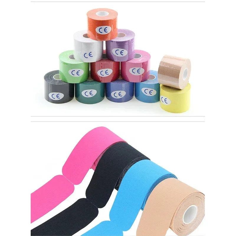 Waterproof Kinesiology Tape – Athletic Muscle Support Wrap