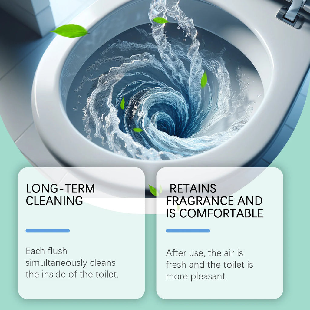 Toilet cleaner gentle decontamination and descaling clean toilet toilet fresh and odor-removing cleaning foam delivery type Zpaxo