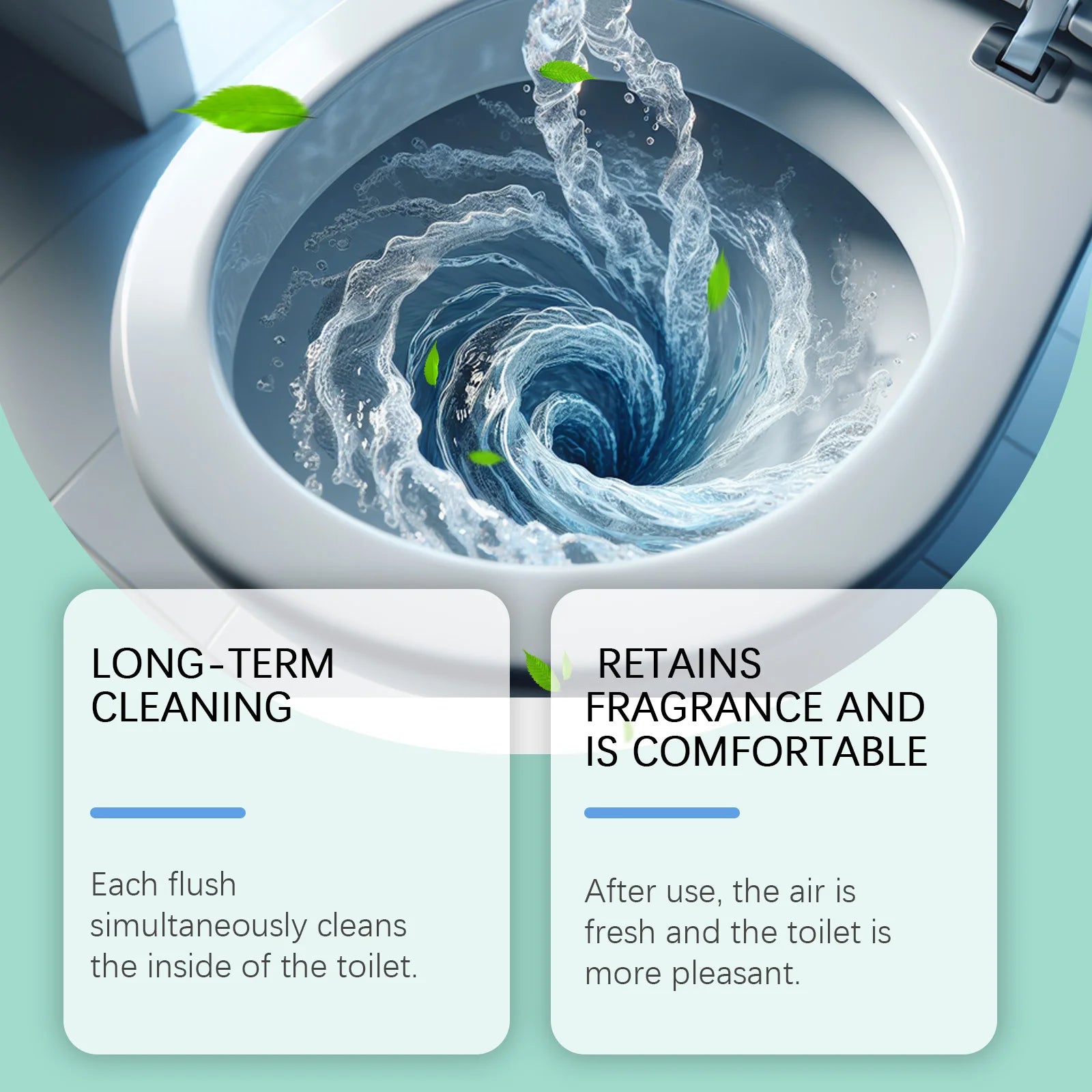 Toilet cleaner gentle decontamination and descaling clean toilet toilet fresh and odor-removing cleaning foam delivery type Zpaxo
