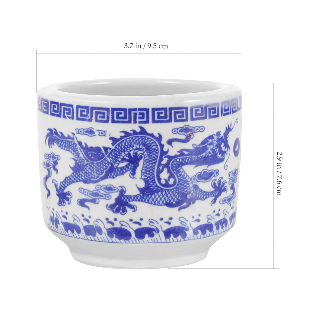 Delicate Retro Chinese Incense Stick Burner Ceramic Desktop Censer