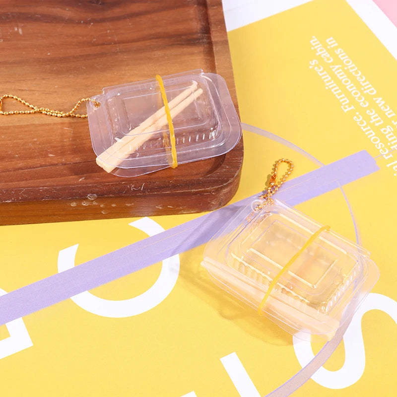 1 12 Dollhouse Disposable Fast Food Box Chopsticks Doll House Decor Zpaxo onesize