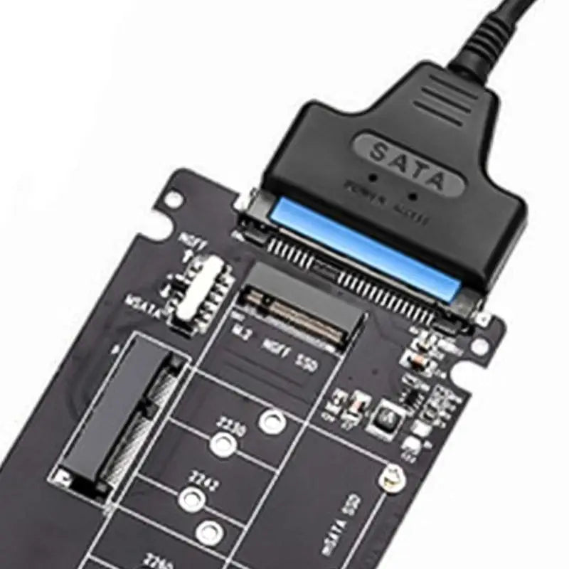 652F Compactly M.2NGFF mSATA SSDs to SATAAdapter m.2NGFF to USB Converter with Plugs and Play Design HassleFree Maintenance Zpaxo