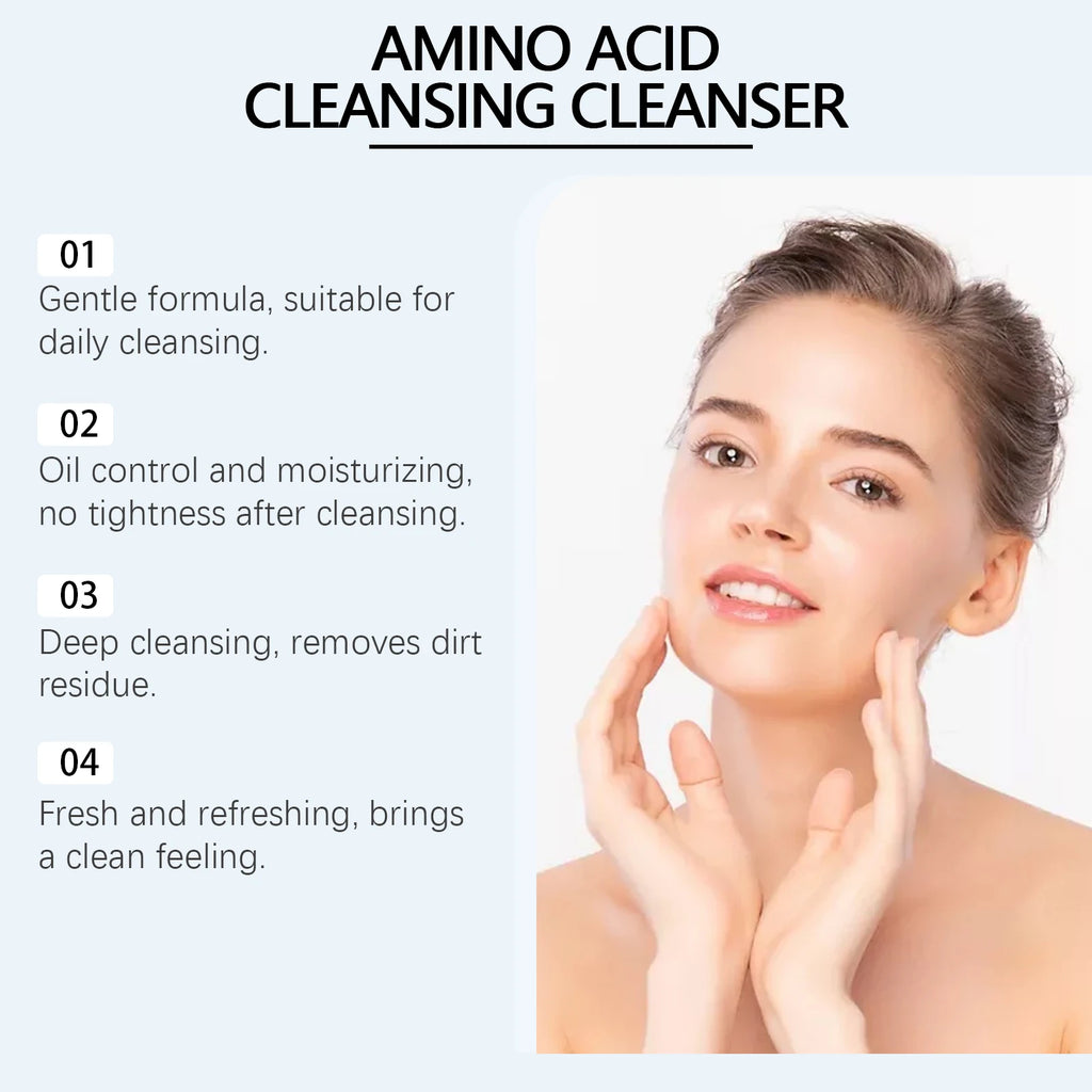Eelhoe Amino Acid Face Cleanser – Oil Control & Acne Care Amino Acid Cleanser Zpaxo