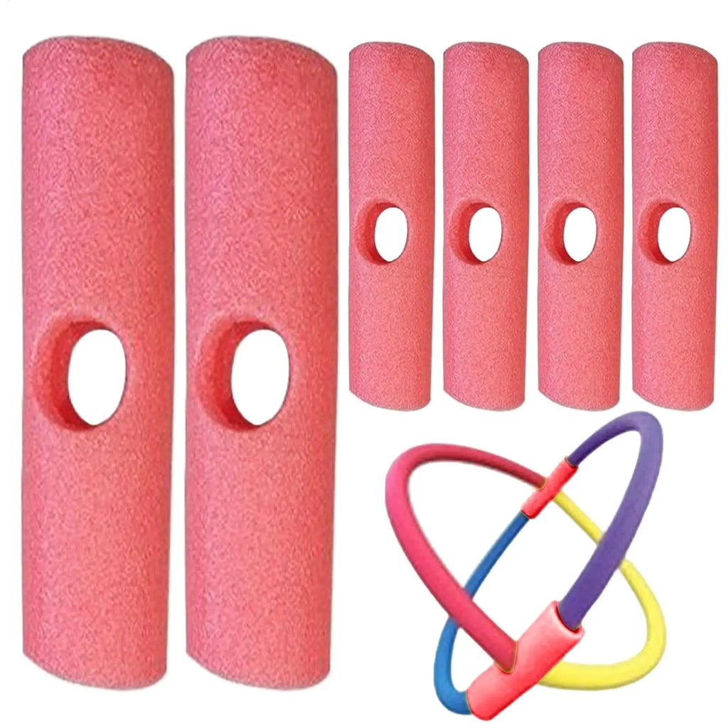 Pool Noodle Connectors 6-Pack – 2/3/4-Way Float Links for Kids Pool Noodle Connectors Zpaxo