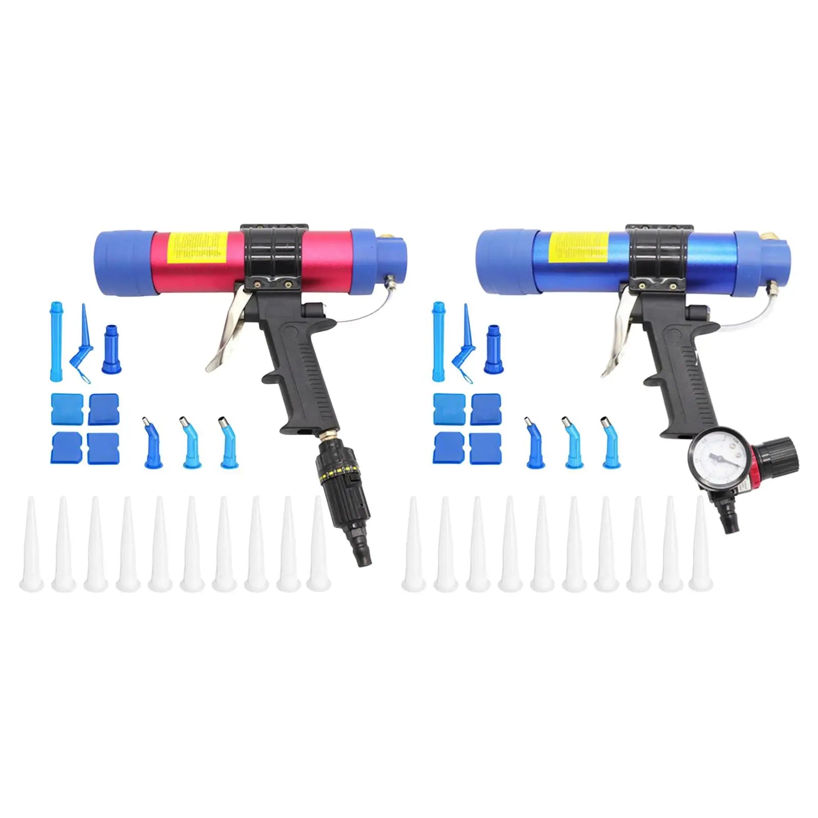 Caulking Glue Kit, Lightweight, 310ml, Non-Drip for Caulking Sealant Zpaxo