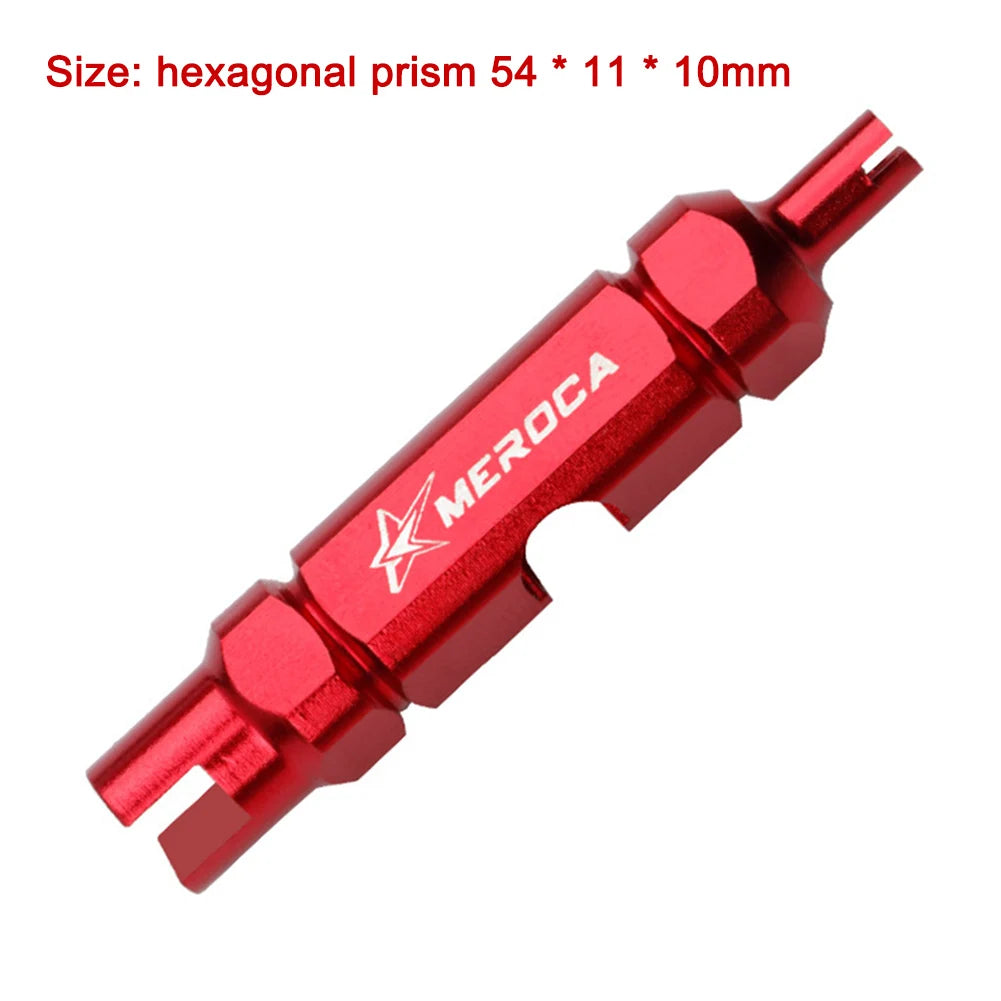 MEROCA Bike Tire Tube American Valve Core Removal Tool Repairing