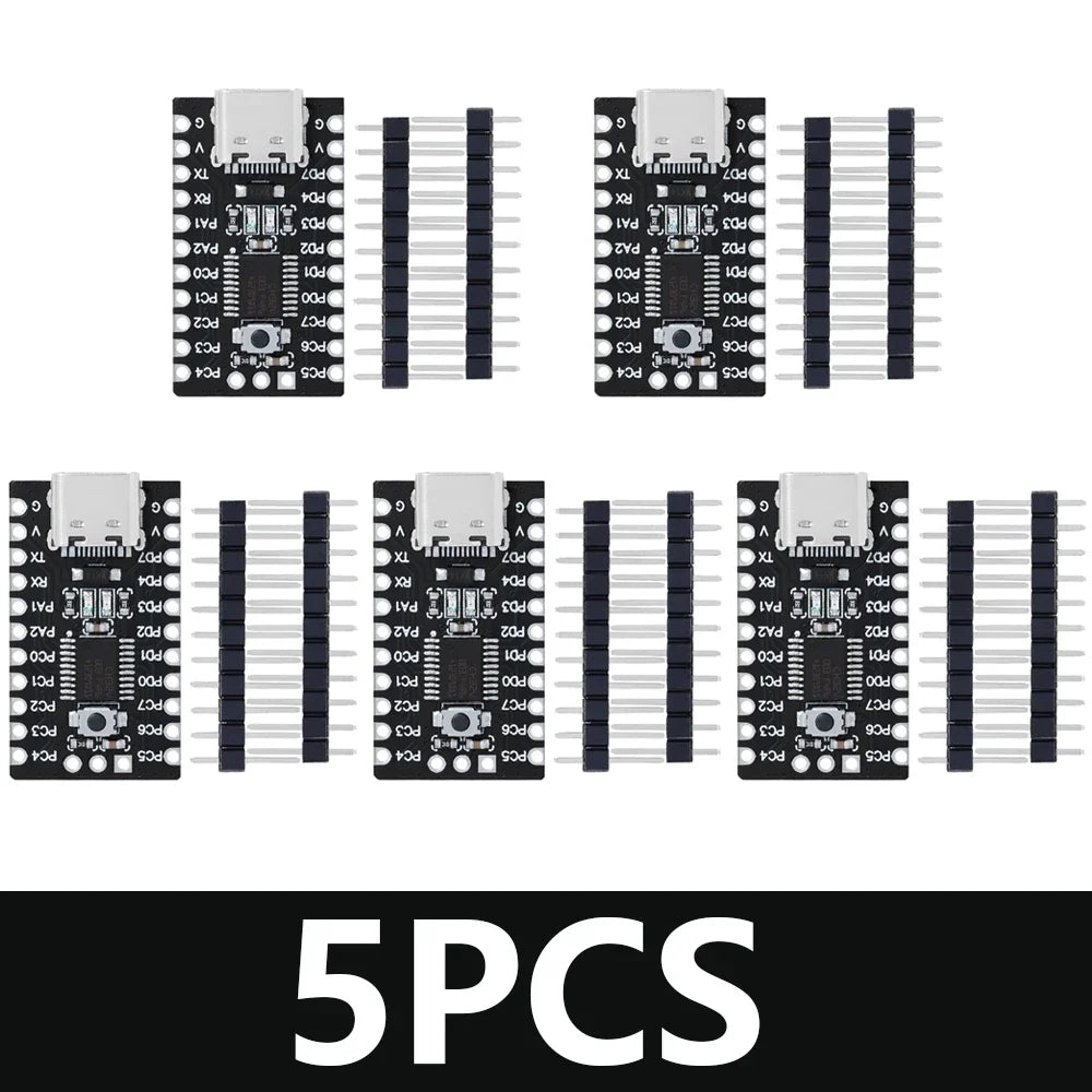 CH32V003 Development Board Minimum System Core RISC-V CH32V003F4P6 Zpaxo 5pcs Model 1