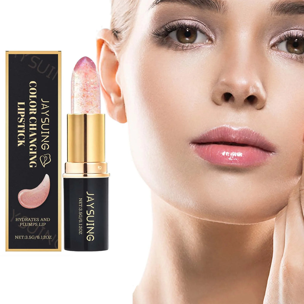 Color Changing Lip Balm Moisturizing Non-Greasy Nourishing Lipstick Hydrating Fade Lip Line Lightweight Long Lasting Non Fading Zpaxo