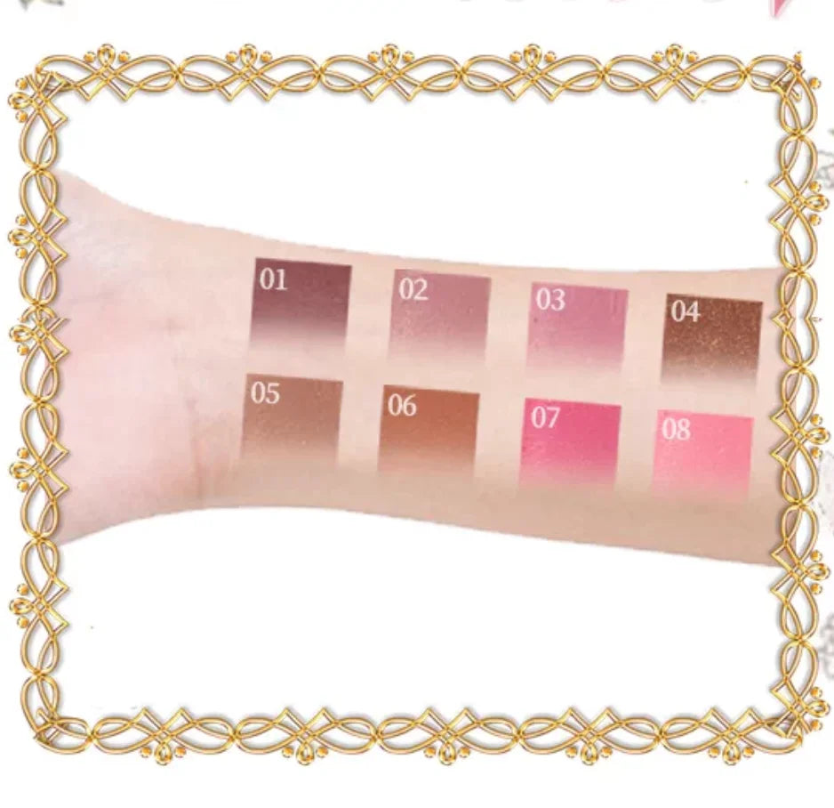 Haggard Emo Monster Series Lip Powder Cream Matte Nude Fog Lipstick Zpaxo