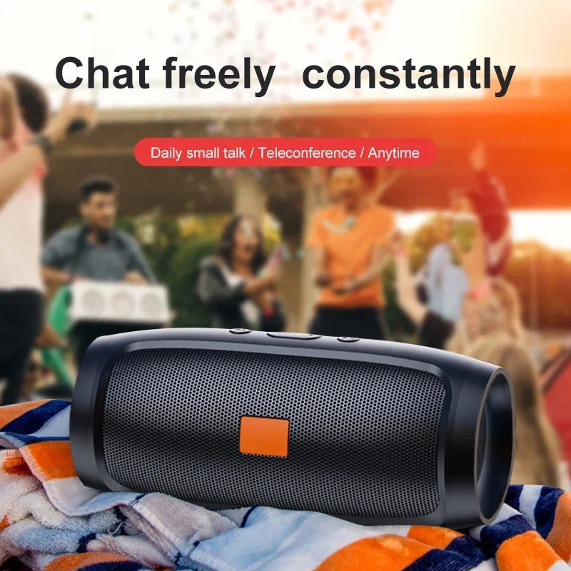 TF USB Bluetooth Speaker Dual Speaker Stereo Outdoor Tfusb Playback Fm Voice Broadcasting Portable Subwoofer Wireless Speaker Zpaxo
