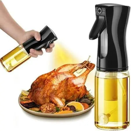 200/300ML Olive Oil Spray Bottle Kitchen, Soy Sauce Vinegar Seasoning Container Dispenser for Camping BBQ Roasting Cooking Salad Zpaxo
