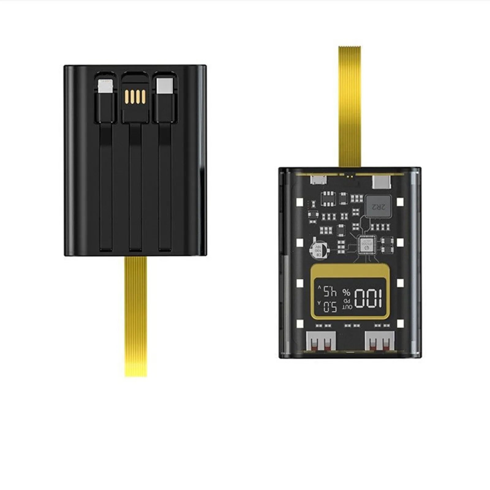3 18650 Battery Charger Case DIY Power Bank Box PD 22 5W Fast