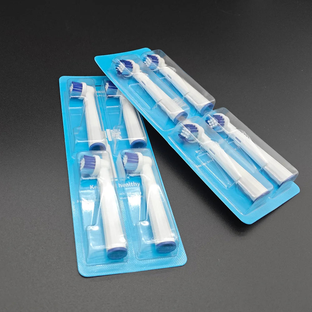 4/8/16/40/80pcs Set Electric Toothbrush Head Replacement For Oral B Sensitive Brush Alternative Heads D25 D30 D32 D18 YM-EB17 Zpaxo