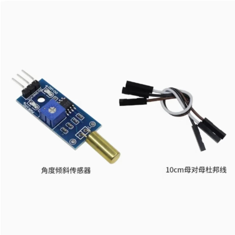 Angle tilt sensor module SW-520D ball switch microcontroller vibration switch sensor module Zpaxo strip line