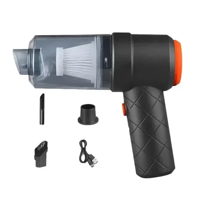 120W Cordless Car Vacuum Cleaner Handheld Portable Power Wireless Zpaxo Black