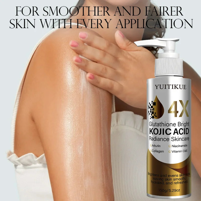 YUITIKUE Kojic Acid Brightening Cream – Even Tone & Hydration Brightening Body Cream Zpaxo