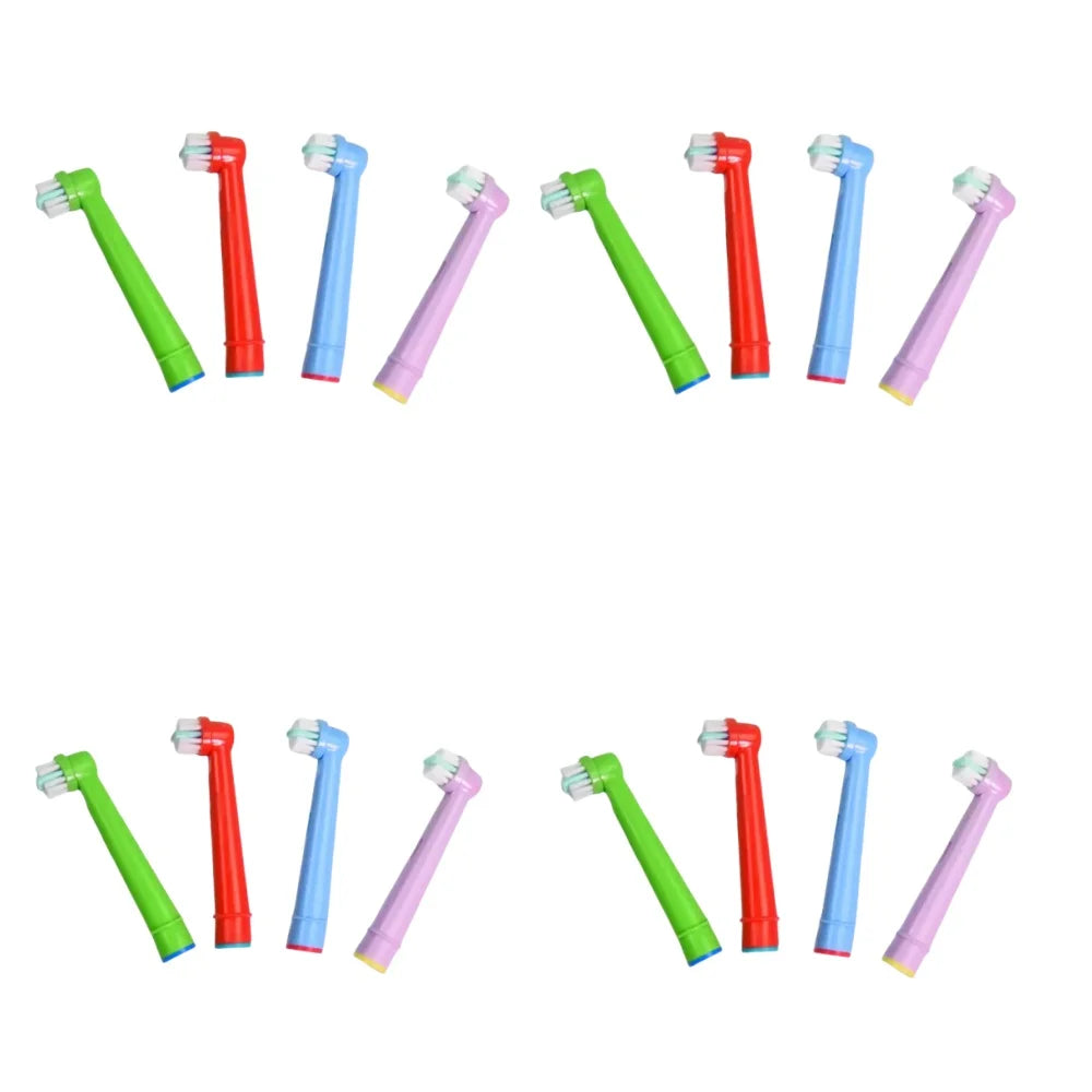 4 16 20 Electric Toothbrush Head Oral B Sensitive Replacement Kid Zpaxo EB10A-16pcs