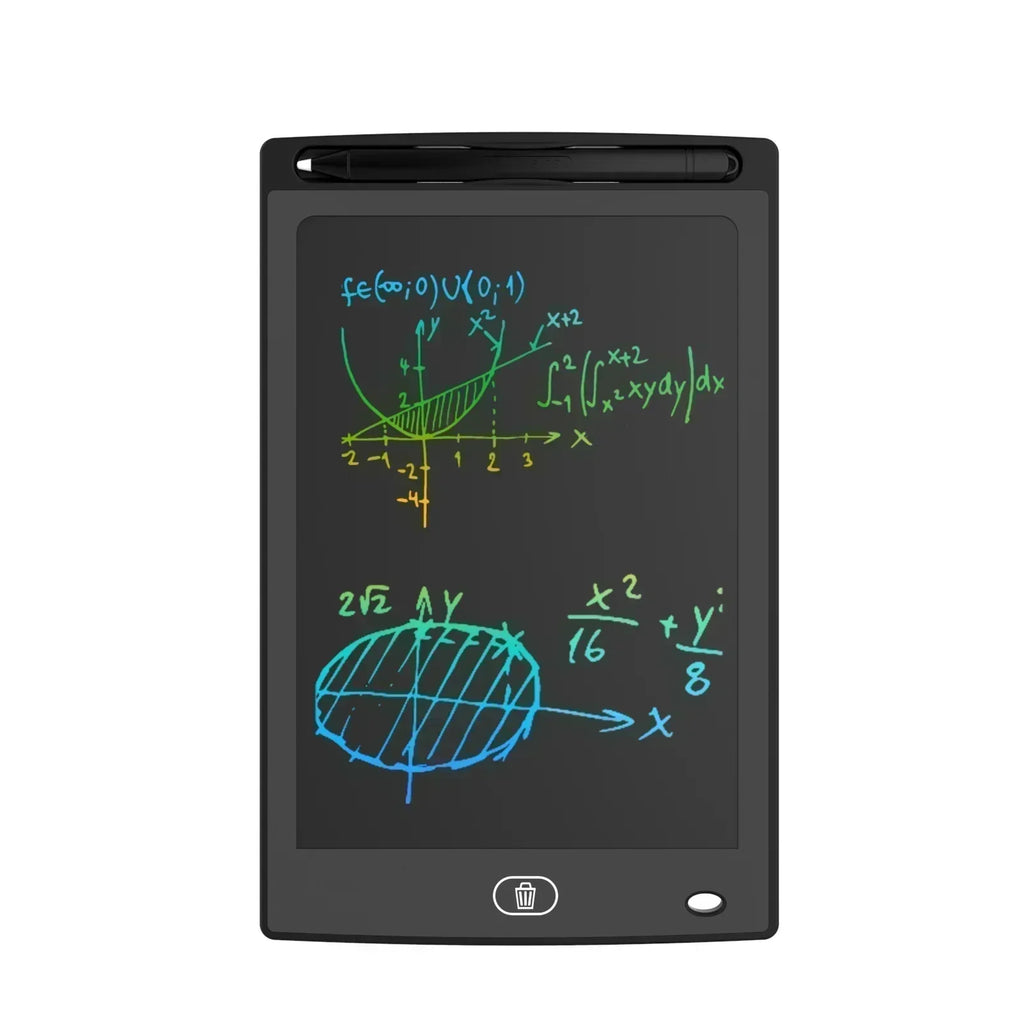 12 Inch LCD Writing Tablet Drawing Board Graffiti Sketchpad Mgaic Erasable Handwriting Pad Toys for Kids Boys Gifts Zpaxo black12 CN