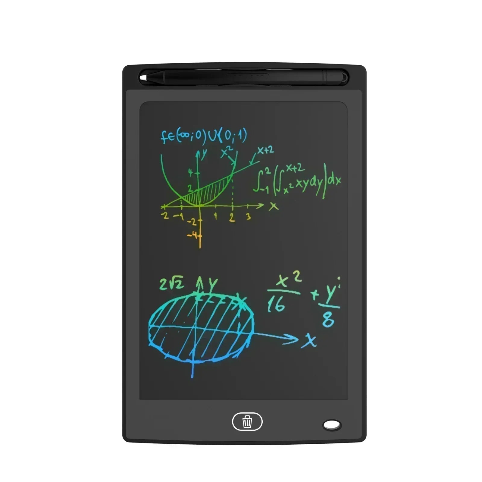 12 Inch LCD Writing Tablet Drawing Board Graffiti Sketchpad Mgaic Erasable Handwriting Pad Toys for Kids Boys Gifts Zpaxo black12 CN