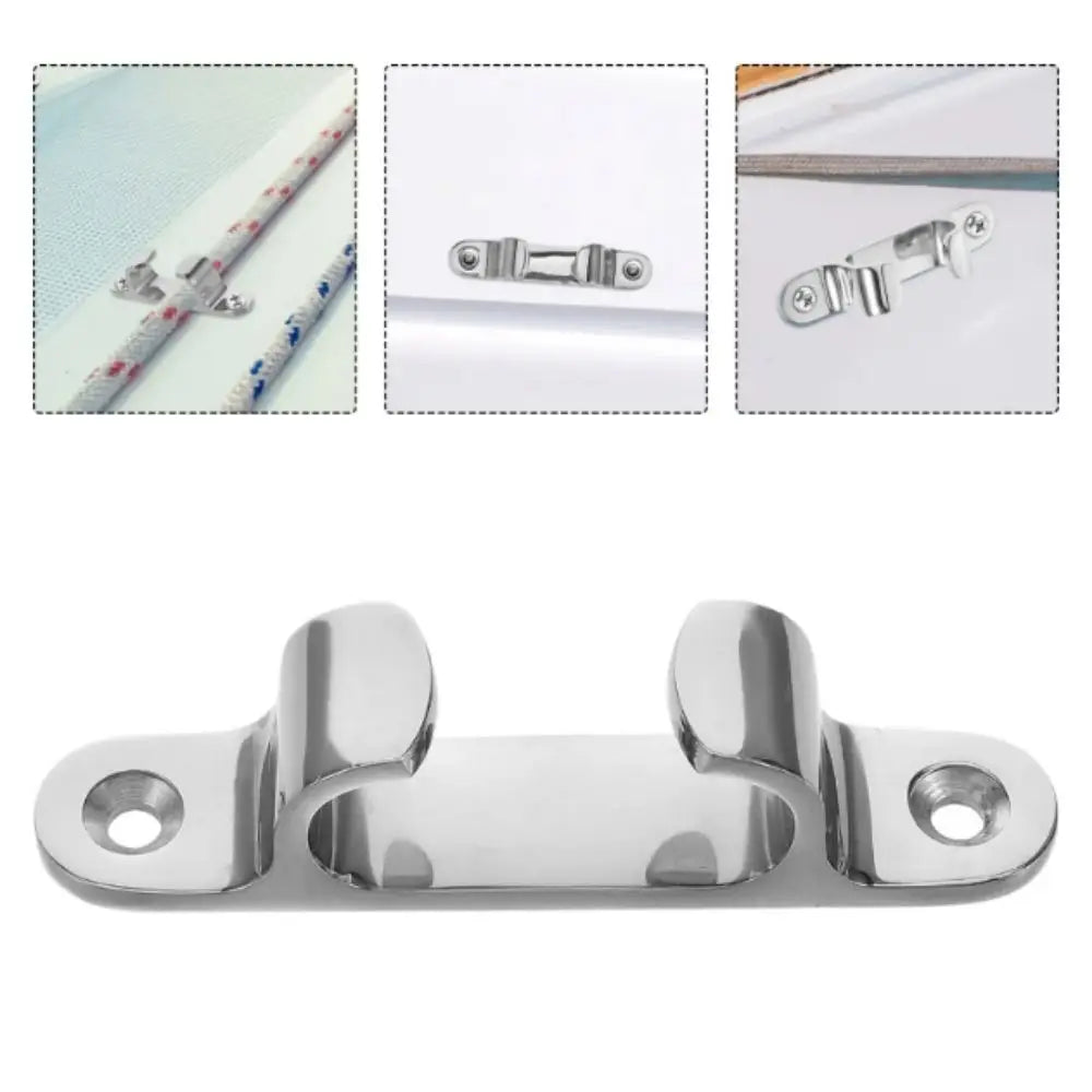 316 Stainless Steel Boat Rope Guide Line Cleat 4/5/6/8 Inch Straight Fairlead Bow Chock Yacht Accessories Zpaxo