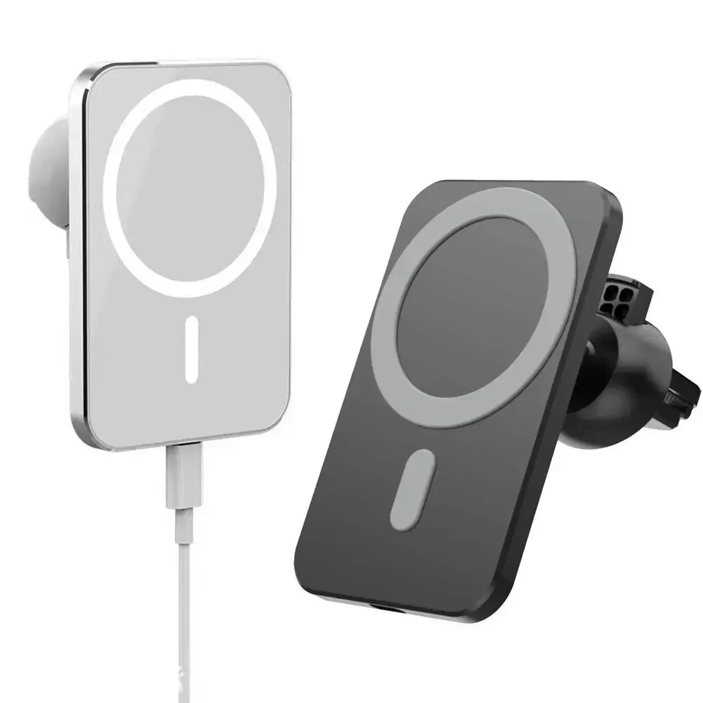 15W Magnetic Wireless Car Charger Mount – iPhone & Xiaomi Wireless Car Charger Zpaxo