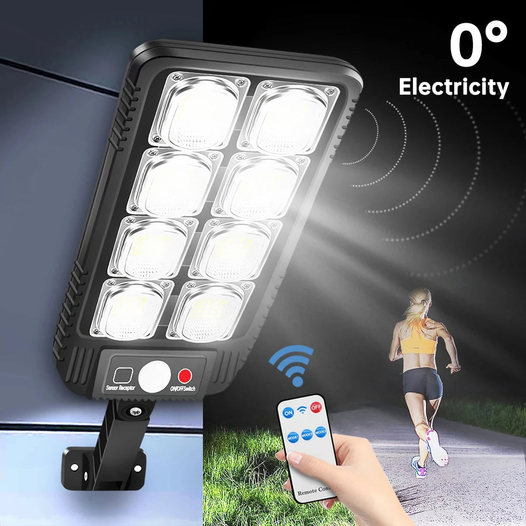 Outdoor Solar Garden Street Lights Waterproof Motion Sensor Energy Zpaxo