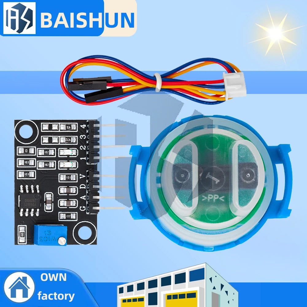 Turbidity Sensor Module Dual Analog Digital Output 0-5V Liquid Zpaxo Default Title