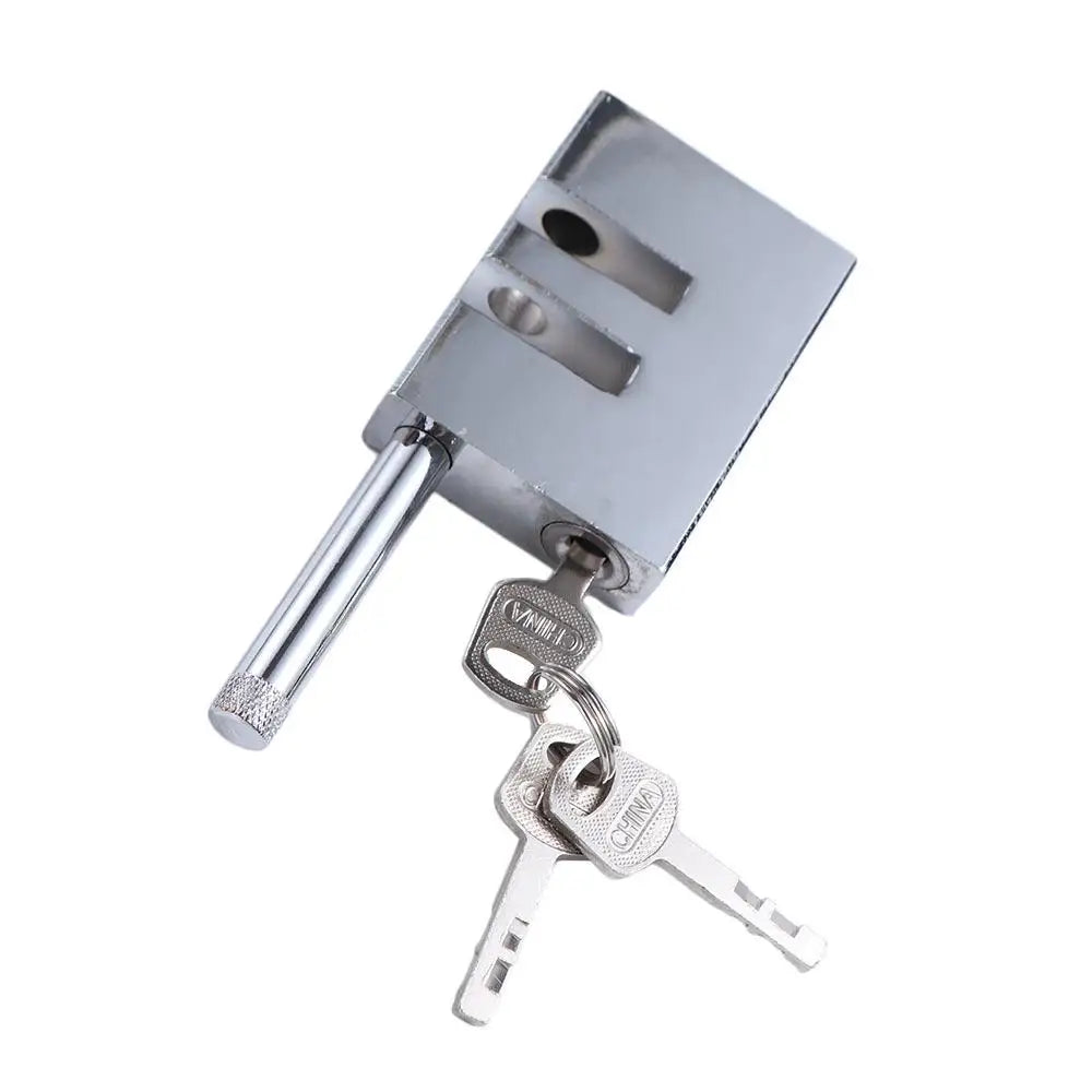 Stainless Steel Auto Car Brake Clutch Pedal Lock Security Anti-theft Zpaxo