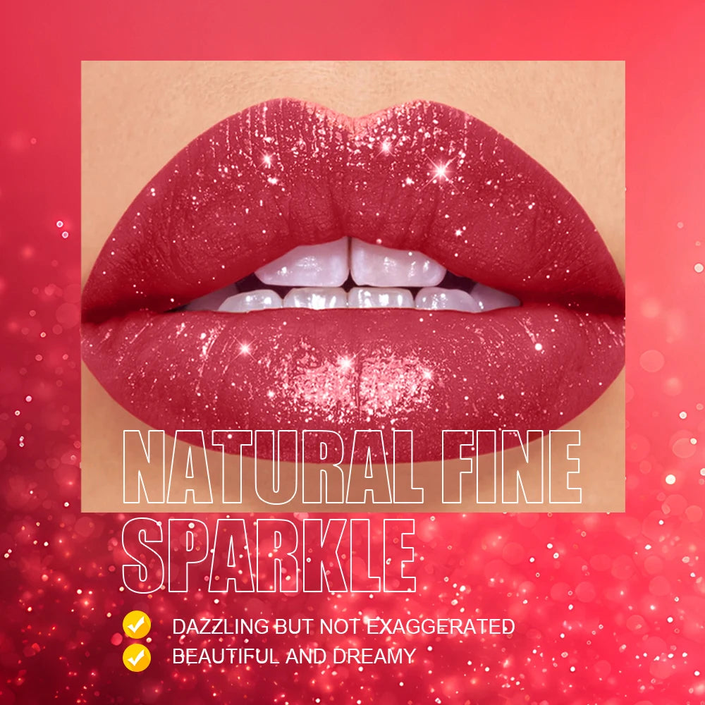 Shining Pearl Lip Gloss Long-lasting Luster Moisturizing Waterproof