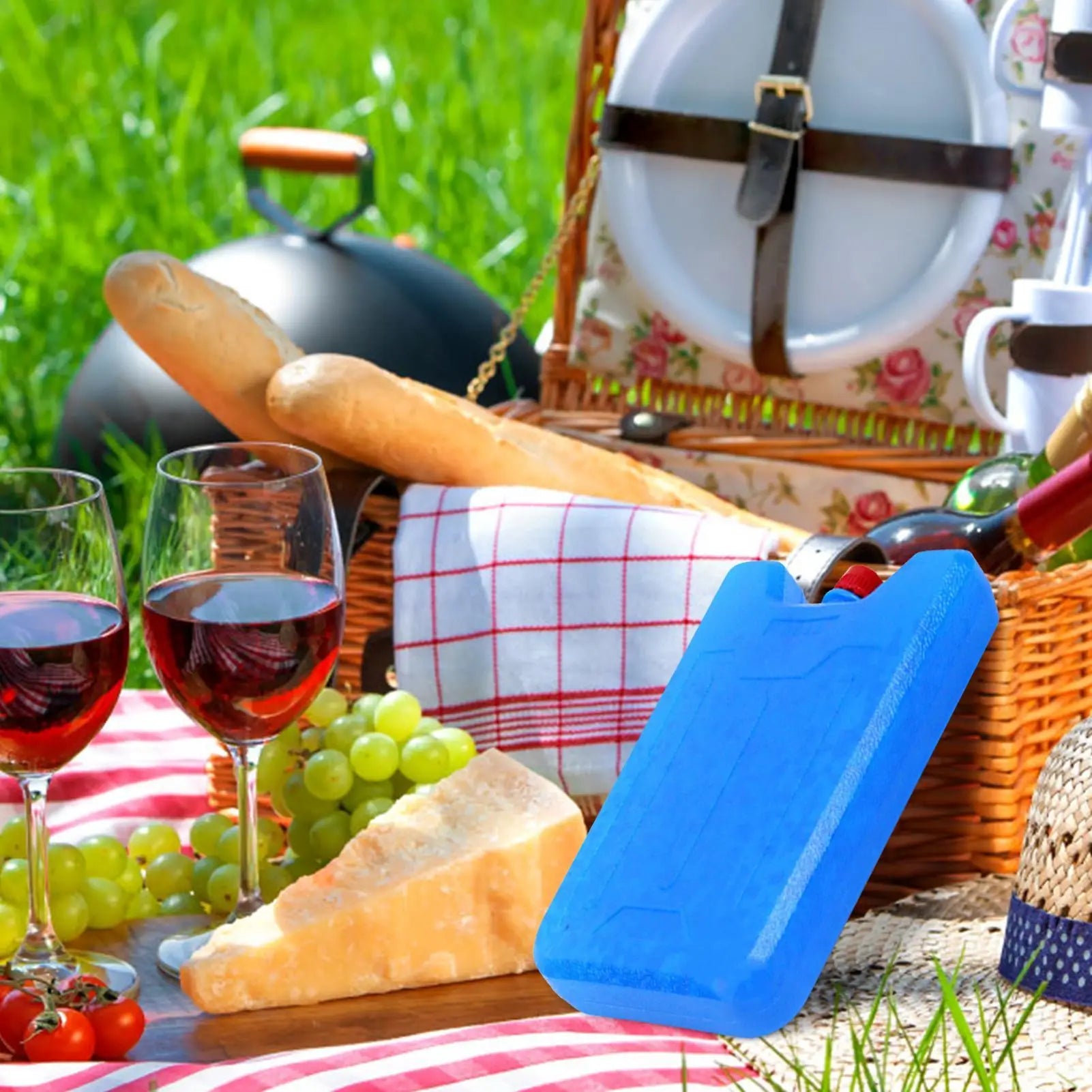 PE Ice Box Long Lasting Cooling Effect Outdoor Picnic Food Fresh