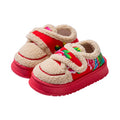 SHAJI Womens Winter Flower Plush Fluffy Fuzzy Cotton Slippers Warm