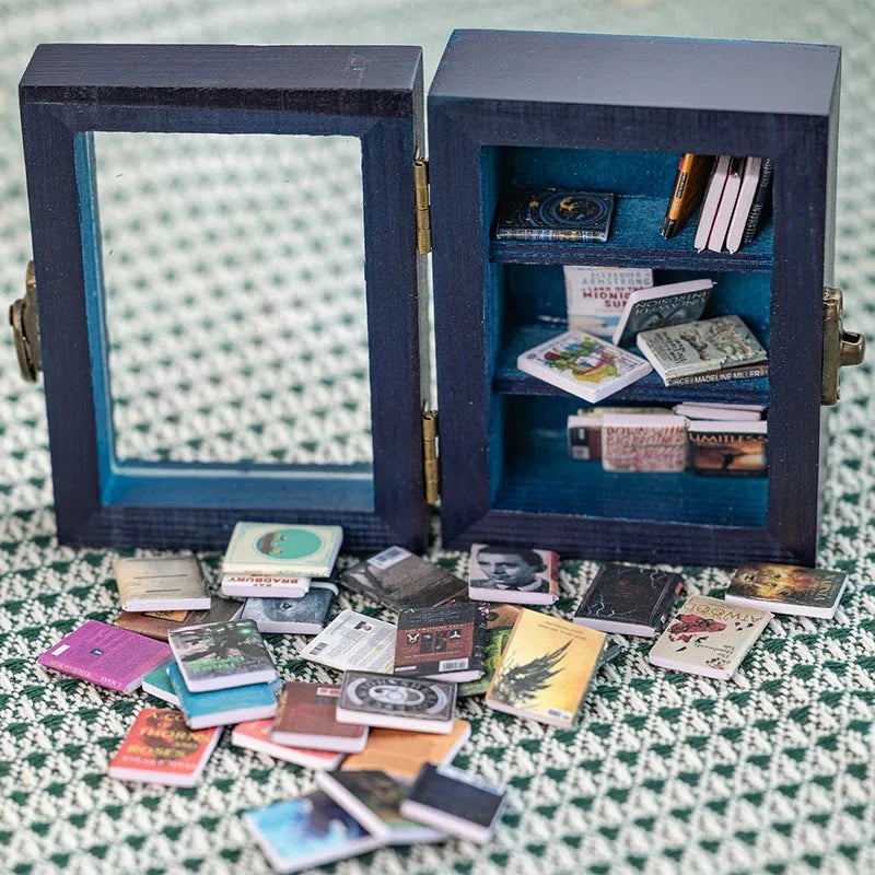 Anti- Bookshelf Ornament Stress Relief Small Holiday Home Desktop